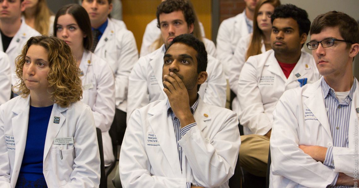 students listening to a lecture